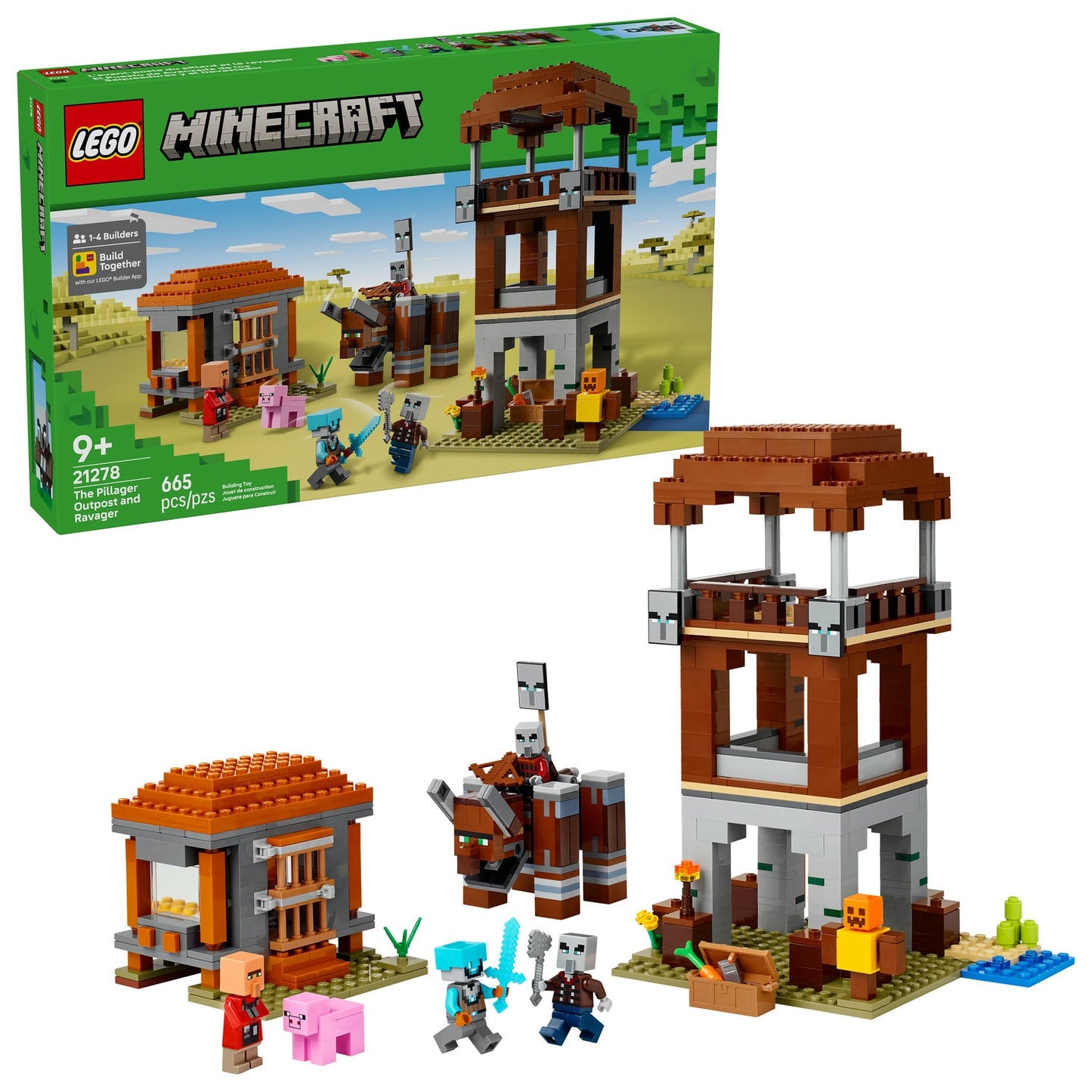 21278 The Pillager Outpost and Ravager