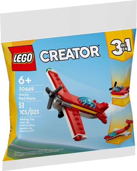 30669 Iconic Red Plane (Retired) LEGO Creator