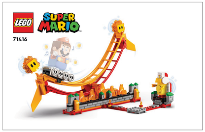 71416 Lava Wave Ride - Expansion Set (Used) LEGO Super Mario