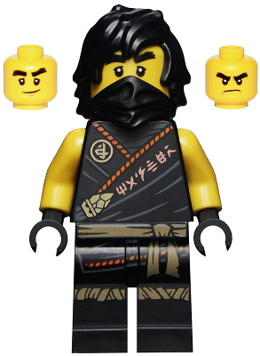 Cole - Legacy, Rebooted, Ninjago Logogram 'MASTER' on Torso (njo0575a)