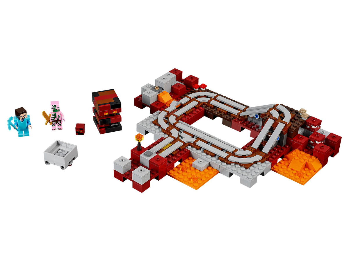 21130 The Nether Railway (Used) LEGO Minecraft
