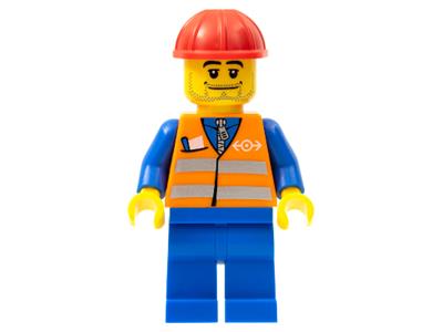 3384 Train Worker (Chupa Chups) (Used) LEGO Town