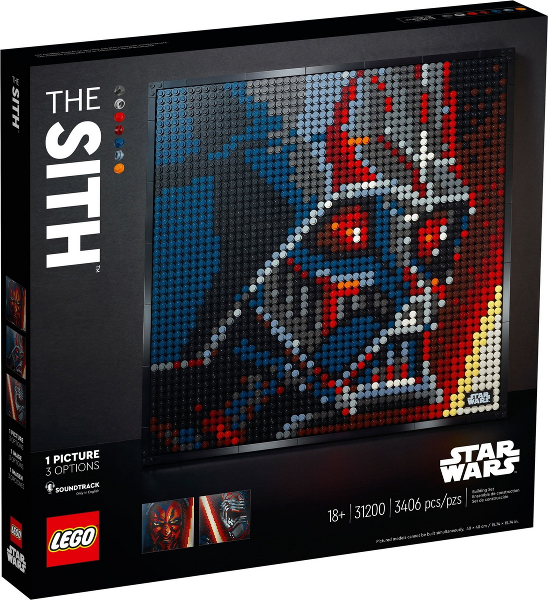 31200 Star Wars The Sith (Retired) LEGO Art