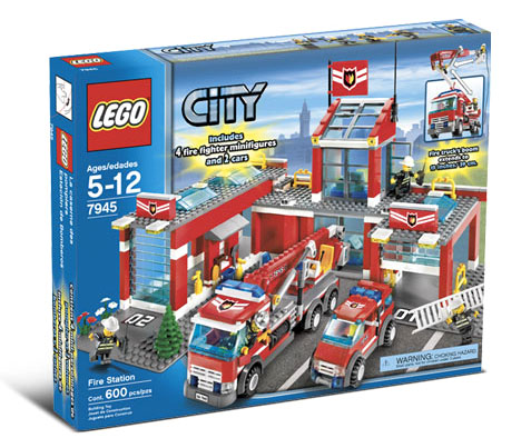 7945 Fire Station (Retired) LEGO City