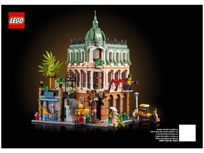10297 Boutique Hotel (Certified) LEGO Icons