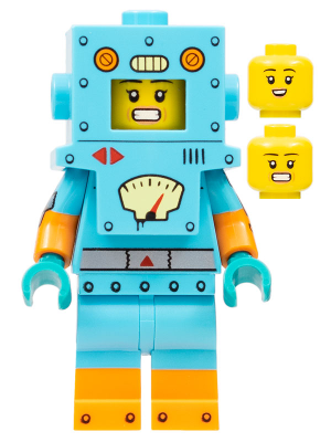 Cardboard Robot (Minifigure Only) (col403)