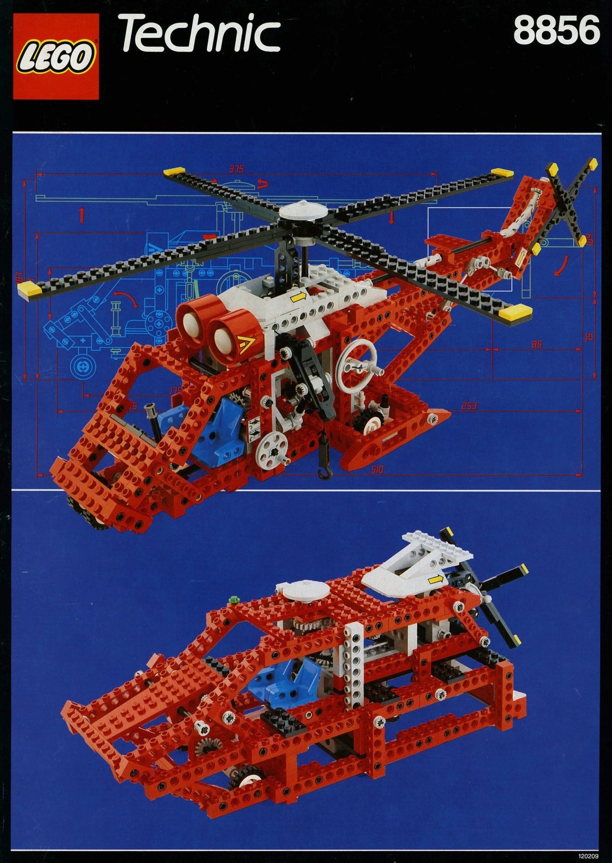 8856 Whirlwind Rescue (Certified) LEGO TECHNIC