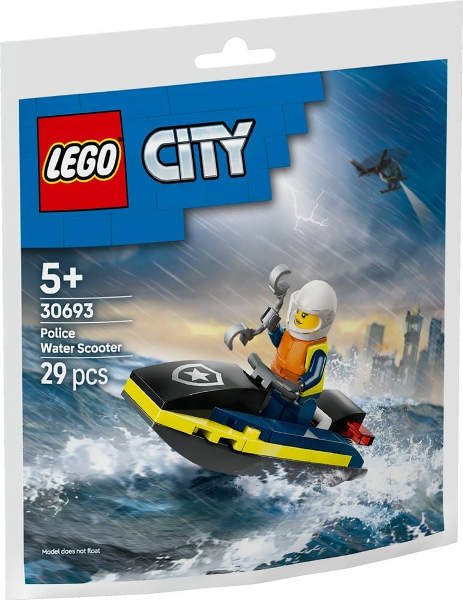 30693 Police Water Scooter (Retired) LEGO City