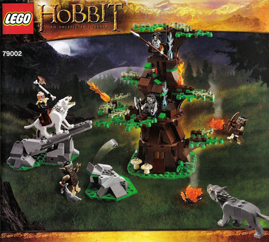 79002 Attack of the Wargs (Used) LEGO The Hobbit