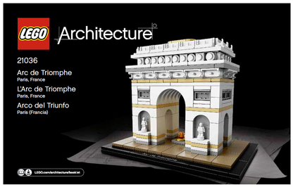 21036 Arc de Triomphe (Certified) LEGO Architecture