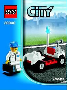 30000 Doctor With Car (Certified) LEGO City