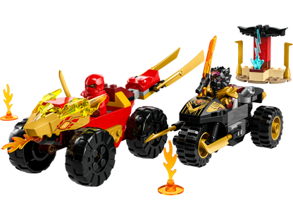 71789 Kai and Ras's Car and Bike Battle (Retired) LEGO Ninjago