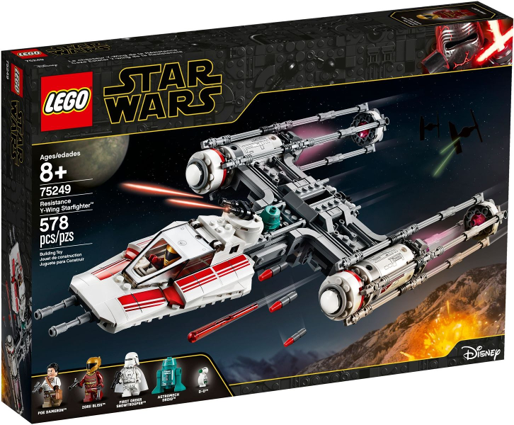 75249 Resistance Y-Wing Starfighter (Retired) LEGO Star Wars