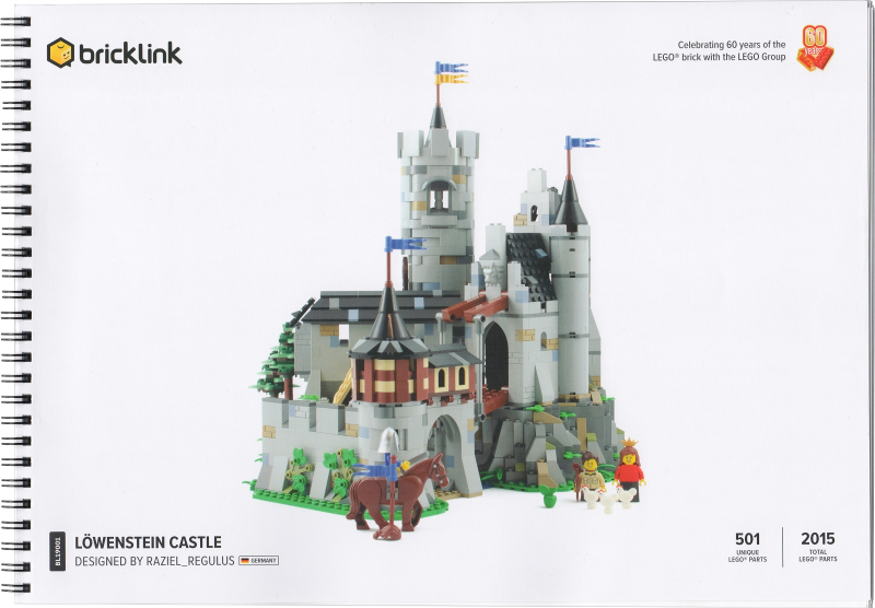 BL19001 Lowenstein Castle (Used) LEGO Bricklink