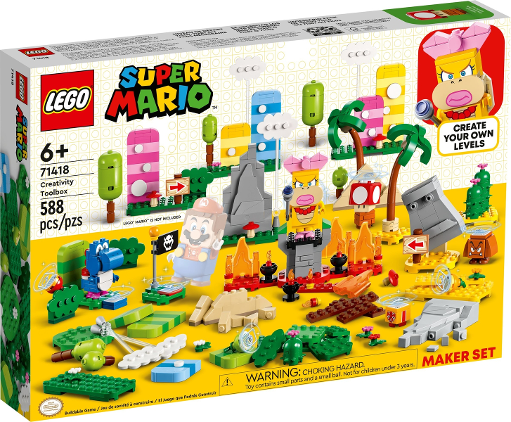 71418 Creativity Toolbox Maker Set (Retired) LEGO Super Mario