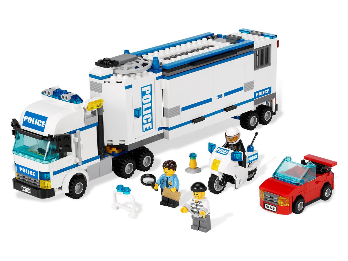 7288 Mobile Police Unit (Used) LEGO City