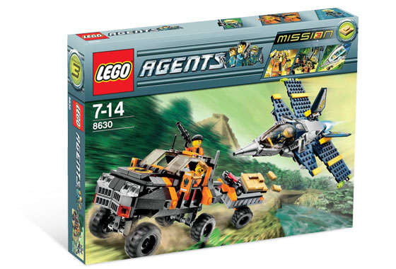 8630 Gold Hunt (Retired) LEGO Agents