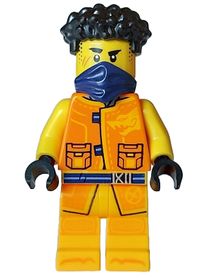 Arin - Tang Jacket, Dark Blue Bandana (njo0908)