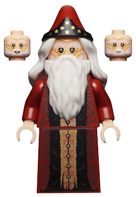 Headmaster Albus Dumbledore, Harry Potter, Series 2 (Minifigure Only) (colhp24)