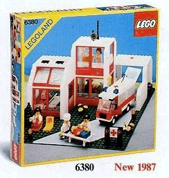 6380 Emergency Treatment Center (Retired) LEGO Town