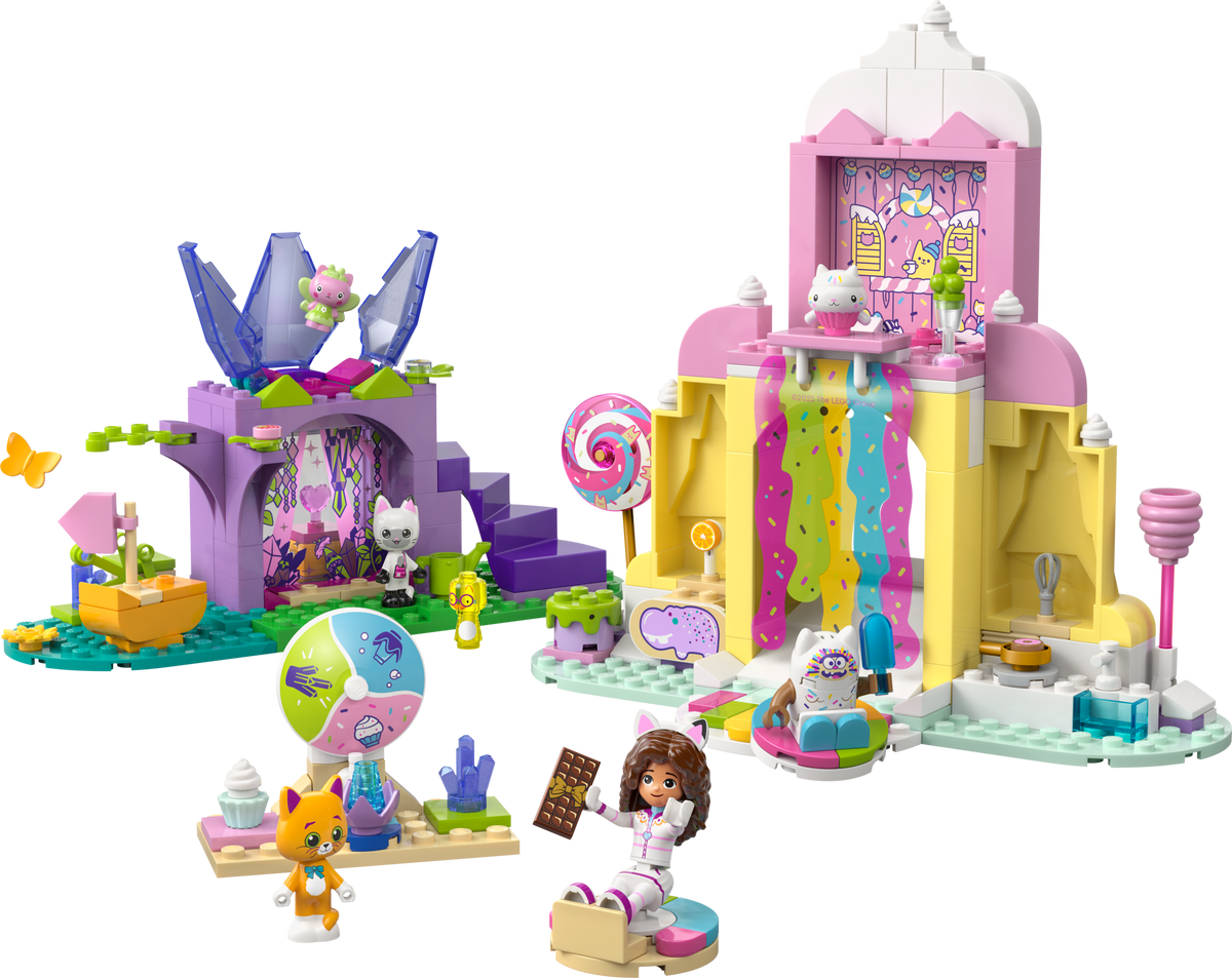 11205 Sweet Treat Mountain & Kitty Garden (Used) LEGO Gabbys Dollhouse