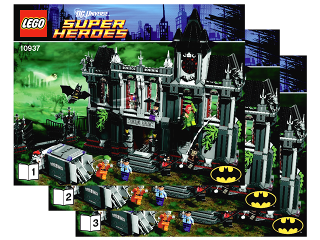 10937 Arkham Asylum Breakout (Used) LEGO Super Heroes