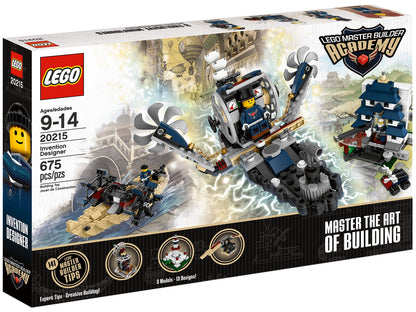 20215 MBA Invention Designer (Kits 10 - 12) (Retired) LEGO Master Builder Academy