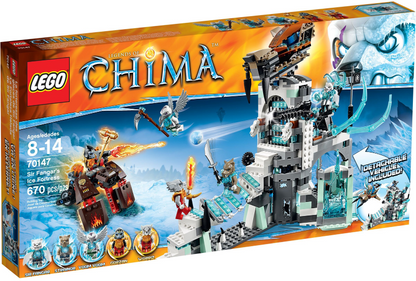 70147 Sir Fangar's Ice Fortress (Retired) LEGO Legends of Chima