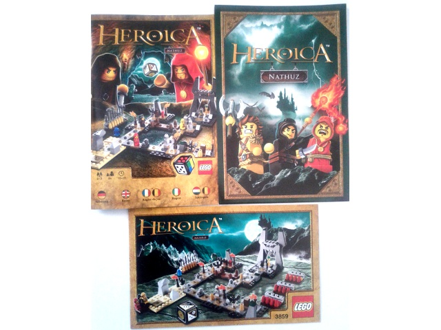 3859 Heroica - Nathuz (Used) LEGO Games