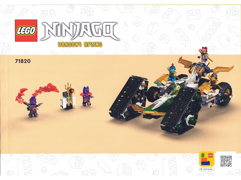 71820 Ninja Team Combo Vehicle (Certified) LEGO Ninjago