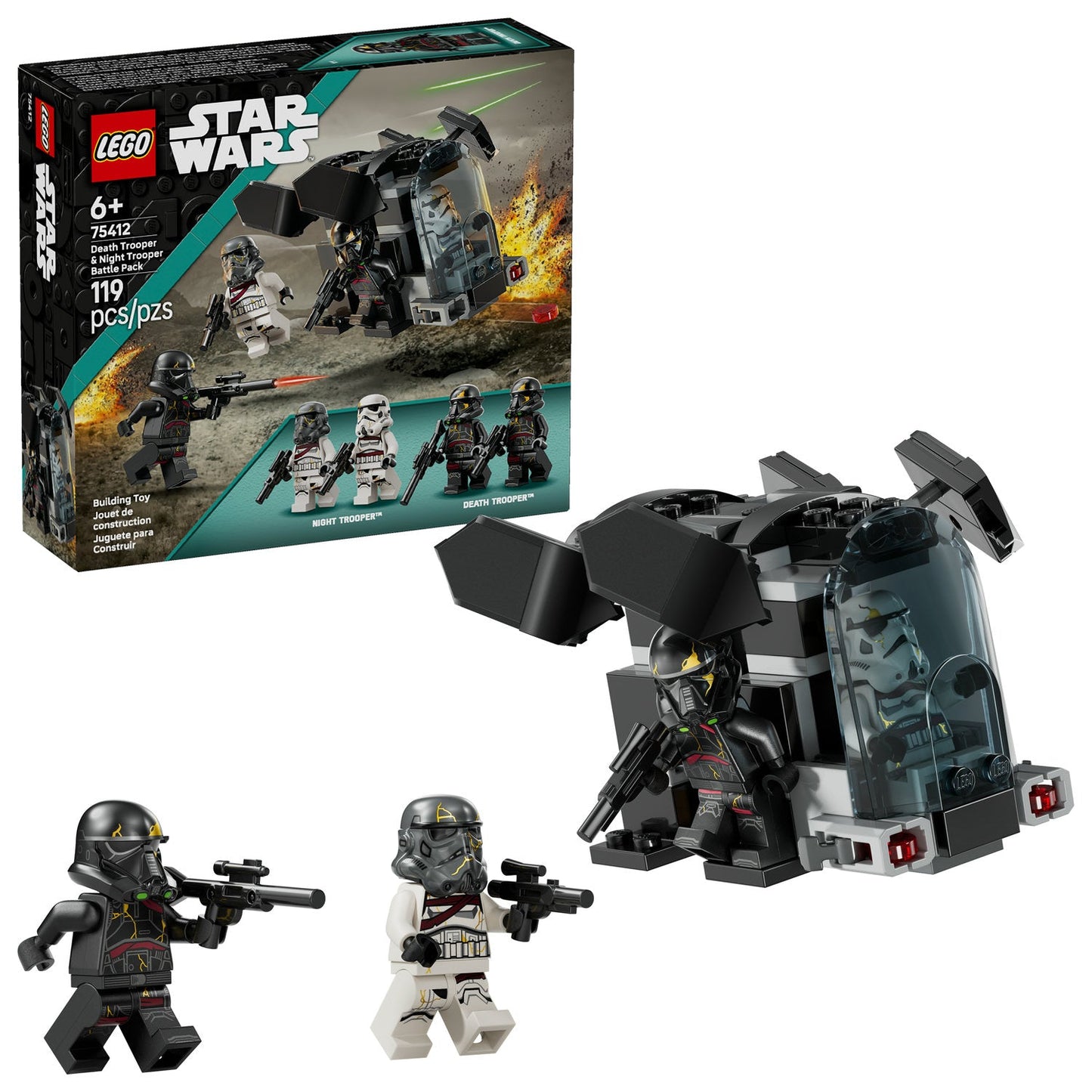 75412 Death Trooper & Night Trooper Battle Pack