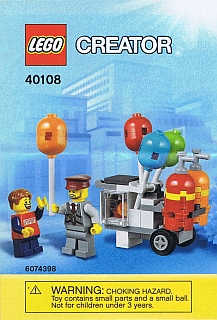 40108 Balloon Cart (Certified) LEGO Creator