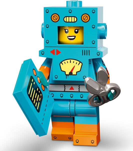 S23 Cardboard Robot - Series 23 Minifigure (col403)