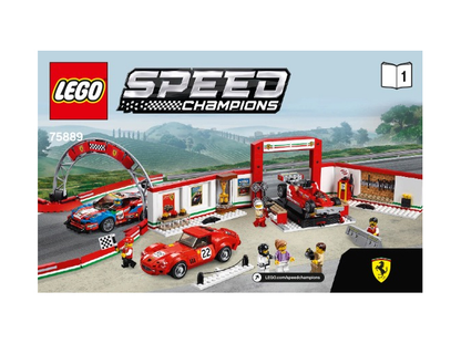 75889 Ferrari Ultimate Garage (Used) LEGO Speed Champions