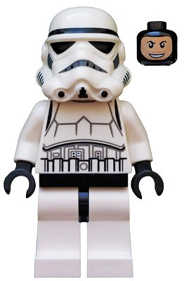 Imperial Stormtrooper - Printed Black Head, Dotted Mouth Helmet, Detailed Armor (sw0366)