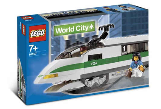 10157 High Speed Train Locomotive (Retired) LEGO World City