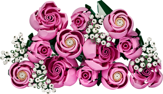10374 Bouquet of Pink Roses (Certified) LEGO Botanicals