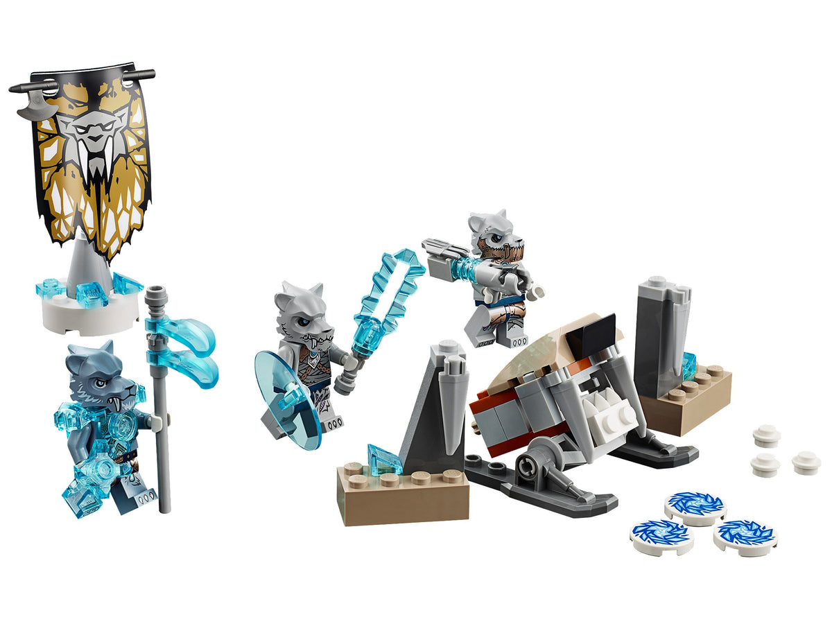 70232 Saber-tooth Tiger Tribe Pack (Retired) LEGO Legends of Chima