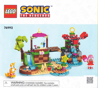 76992 Amy's Animal Rescue Island (Used) LEGO Sonic