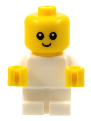 Baby - White Body with Yellow Hands, Head with Neck (njo0446)