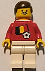 Soccer Player - Belgian Player 1, Belgian Flag Torso Sticker on Front, Black Number Sticker on Back (specify number in listing) (soc018s02)