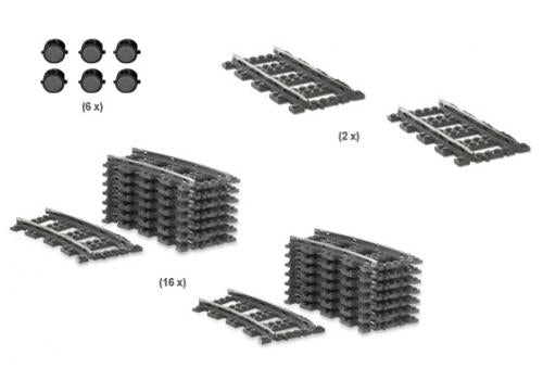 2159 9V Train Track Starter Collection (Used) LEGO Trains