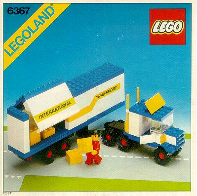 6367 Semi Truck (Used) LEGO Town