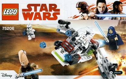 75206 Jedi and Clone Troopers Battle Pack (Certified) LEGO Star Wars