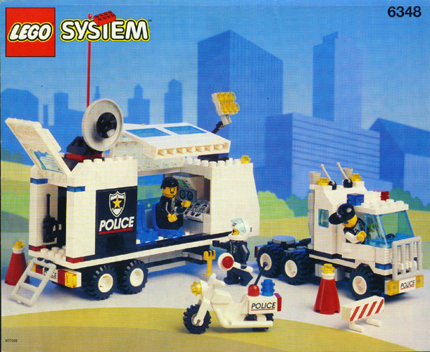 6348 Surveillance Squad (Used) LEGO Town