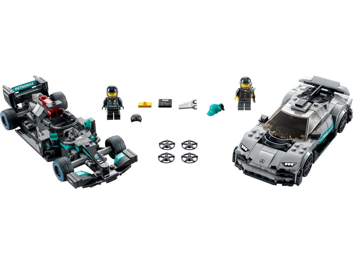 76909 Mercedes-AMG F1 W12 E Performance & Mercedes-AMG Project One (Used) LEGO Speed Champions