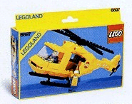6697 Rescue-I Helicopter (Retired) LEGO Town