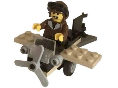 3022 Plane of Hurrykain (Retired) LEGO Adventurers