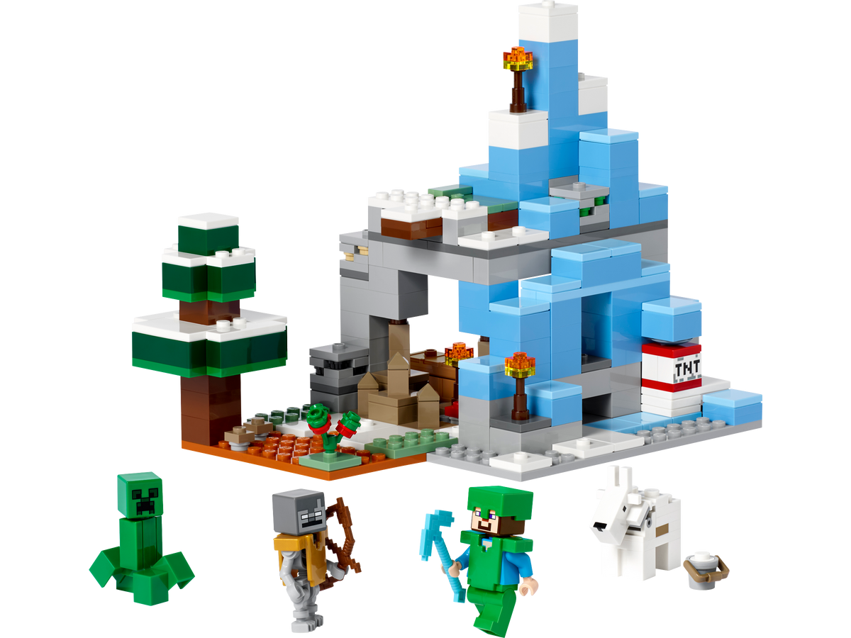 21243 The Frozen Peaks (Used) LEGO Minecraft