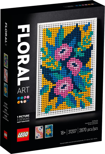 31207 Floral Art (Retired) LEGO Art